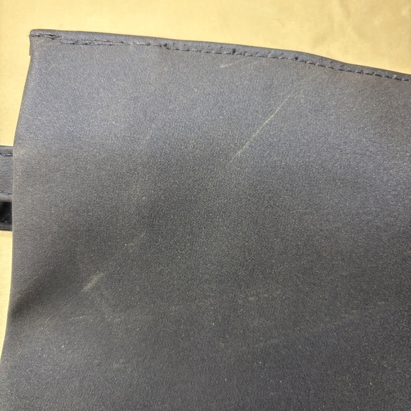 Estée Lauder Tote Handbag Blue Bow Aqua inside bag - Picture 5 of 15